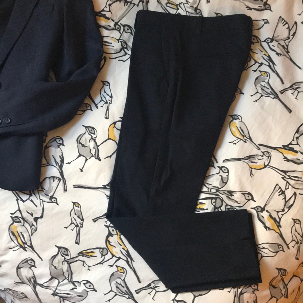 Navy Theory Pant (mismatchy Navy jacket option)